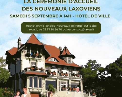 Accueil des nouveaux laxoviens